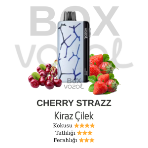 Vozol 45000 Puff - Cherry Strazz - Neon