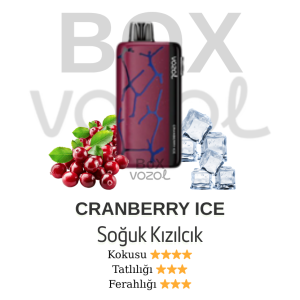 Vozol 45000 Puff - Cranberry Ice - Neon
