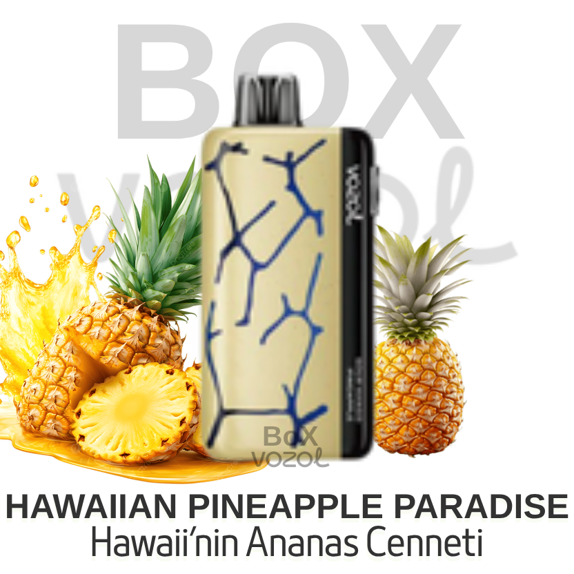 Vozol 45000 Puff - Hawaiian Pineapple Paradise - Neon - Görsel 2