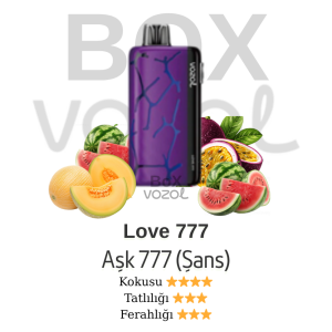 Vozol 45000 Puff - Love 777 - Neon