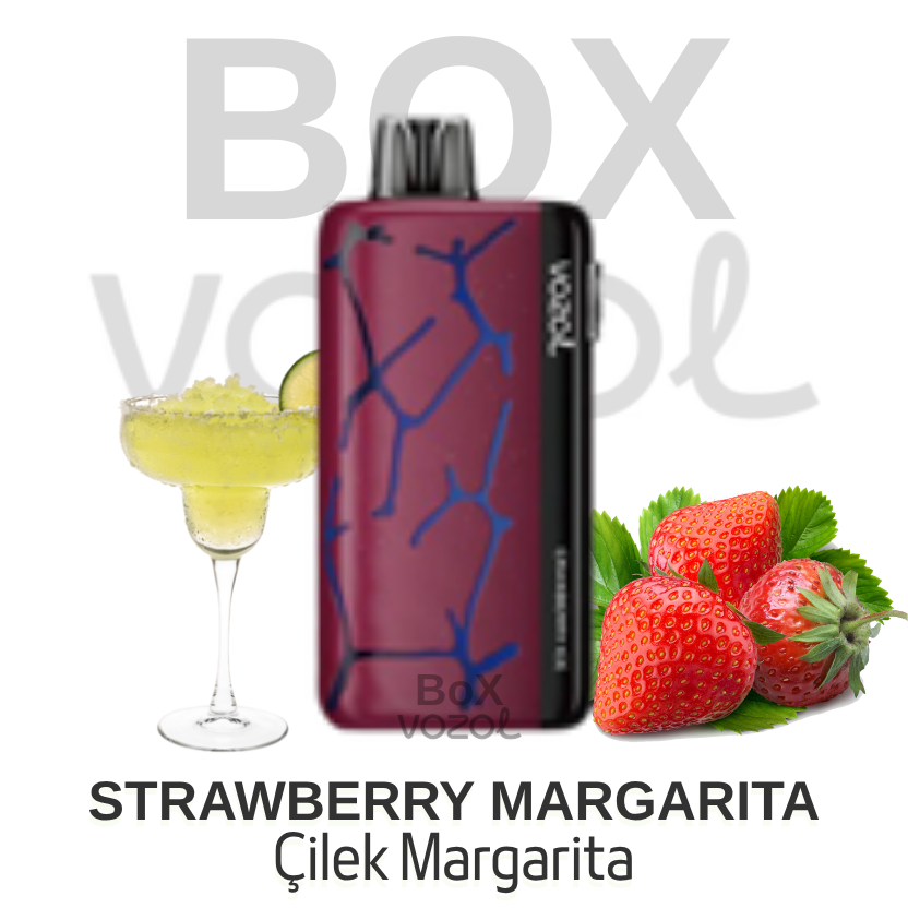 Vozol 45000 Puff - Strawberry Margarita - Neon - Görsel 2