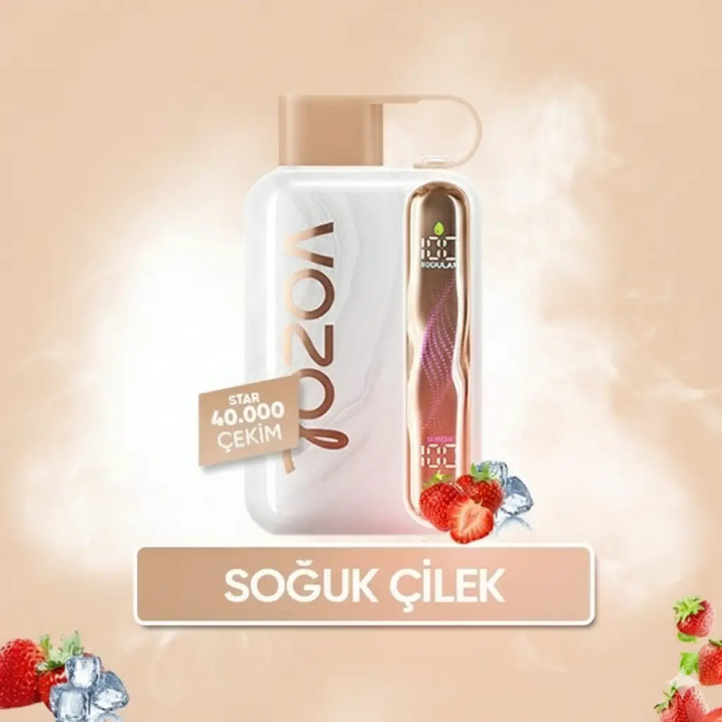 Vozol 40000 Puff - Strawberry Ice - Star